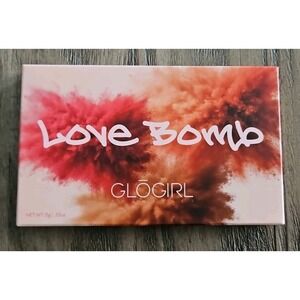 NIB! GLOGIRL Love Bomb Eyeshadow Palette 12 Shades